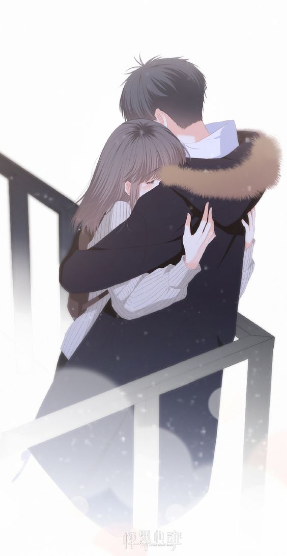 Những bức ảnh anime nam nữ ôm nhau lãng mạn và ngọt ngào
