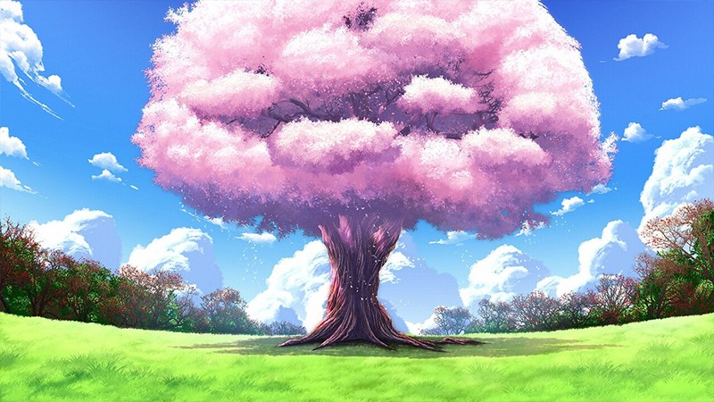 Hình ảnh thiên nhiên anime tuyệt đẹp