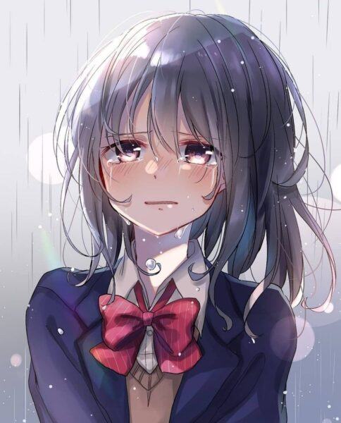 Hình ảnh anime buồn, cô đơn