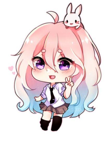 Hình ảnh anime chibi siêu cute, dễ thương