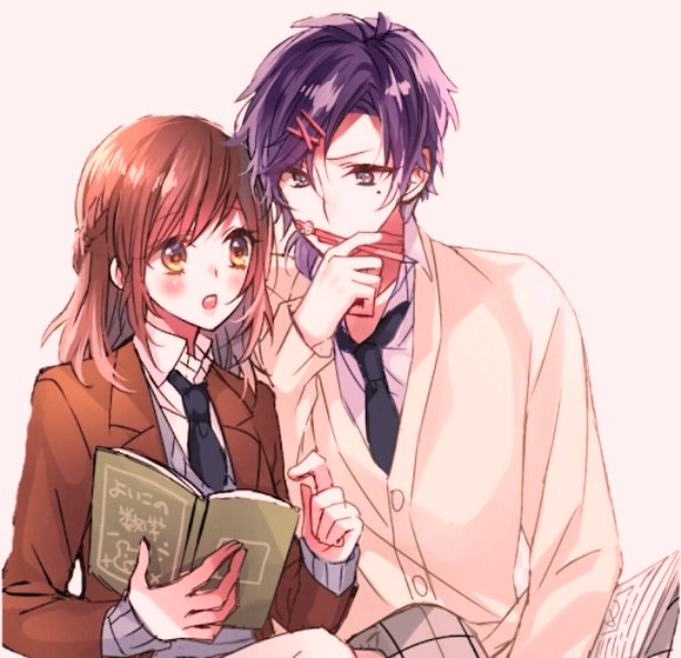 Hình ảnh couple anime siêu ngọt ngào, cute cưng xỉu 