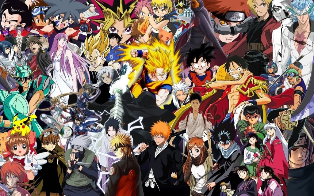 Các nhân vật trong những bộ anime nổi tiếng 