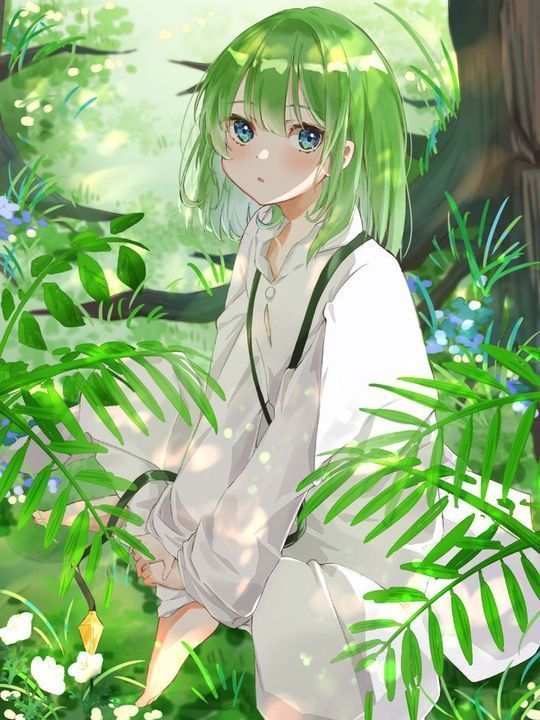 Khám phá hơn 86 ảnh anime nữ tóc xanh lá cây mới nhất  Tin Học Vui
