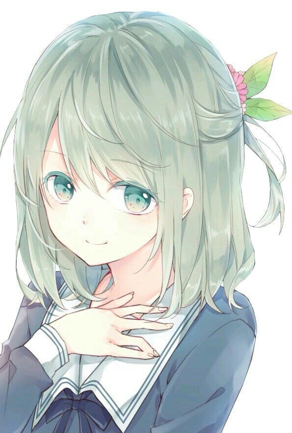 Cô gái tóc xanh trong anime - Nhân vật có mái tóc màu xanh lá cây - Yêu âm  nhạc