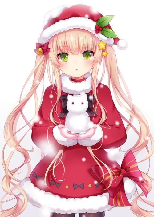 Đón lễ giáng sinh ấm áp với bộ hình nền Noel anime dễ thương cho máy tính