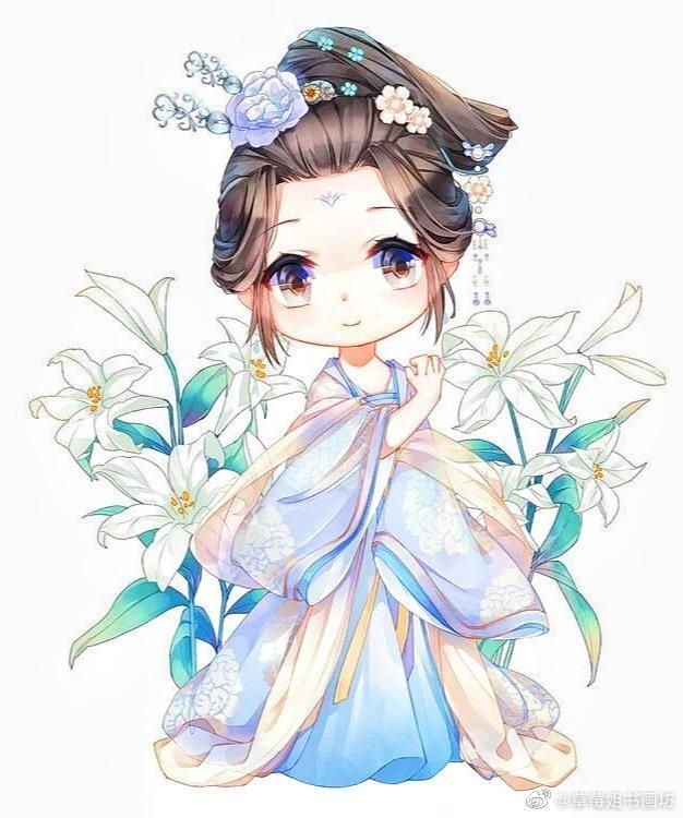 Hình ảnh chibi anime cực cute Trung Quốc 