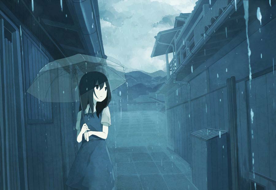 Hình ảnh Anime buồn đẹp nhất, lãng mạn nhất