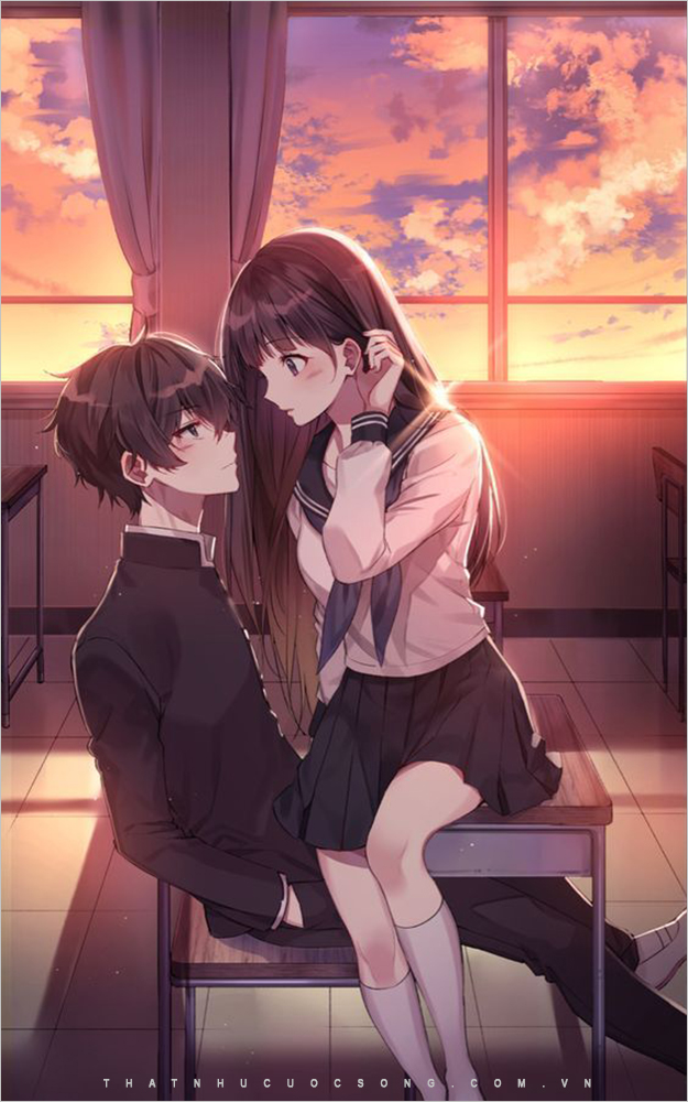 Tổng hợp hình ảnh cặp đôi anime cực đáng yêu và lãng mạn