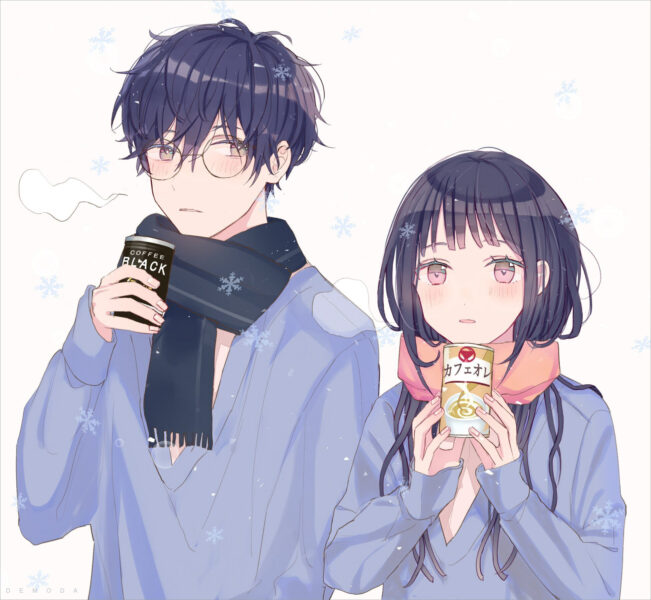 Tự hào sở hữu ngay avatar anime đôi cute Cho cặp đôi yêu nhau
