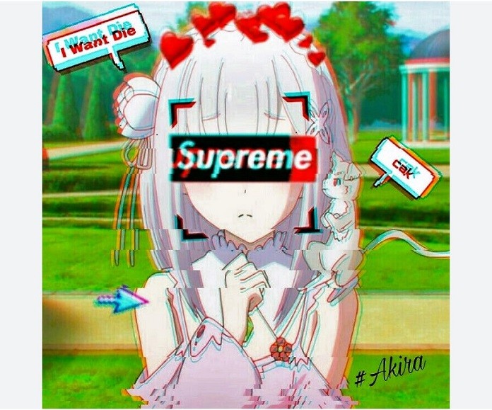 Ảnh anime ngầu nữ supreme đẹp và cực chất