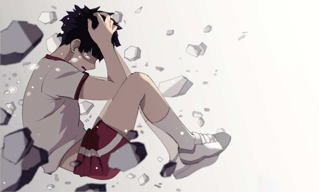Hình ảnh anime khóc thầm tuyệt đẹp
