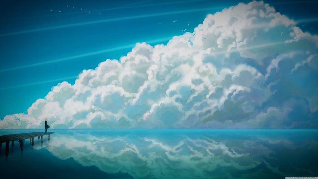 Hình ảnh anime galaxy siêu đẹp, lung linh, huyền ảo