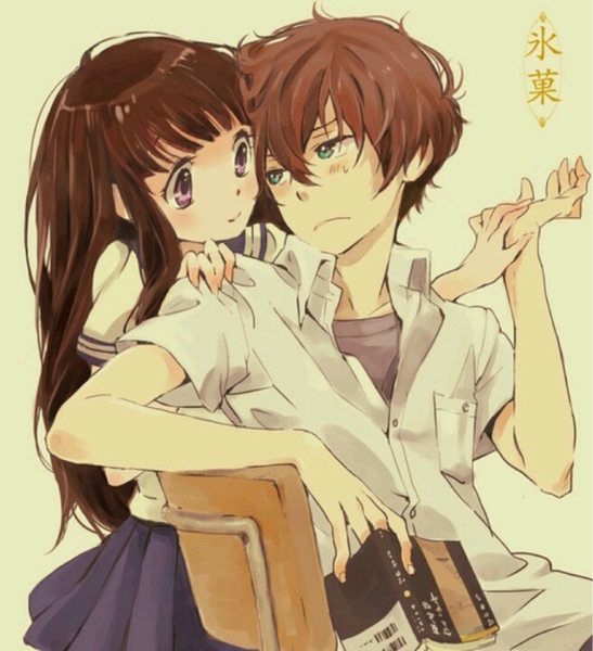 Hình cặp đôi anime cực cute, dễ thương