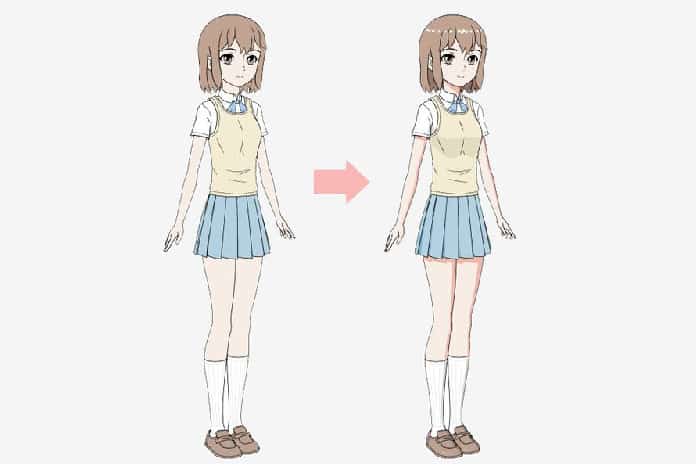 Hướng dẫn vẽ nữ sinh anime chỉ trong 6 bước - Vẽ Hoạt Hình