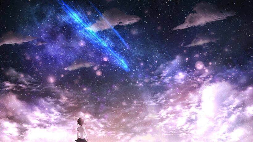 Hình nền Anime Galaxy đẹp nhất khiến người xem mê mẩn