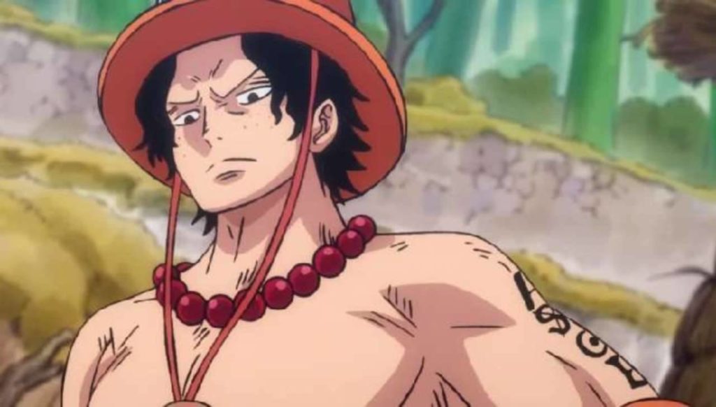Hình xăm của Ace trong One Piece