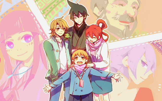Hình ảnh anime đẹp về gia đình