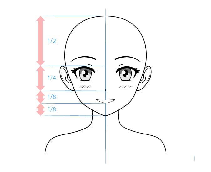 Vẽ Anime: Cách vẽ nhân vật anime đơn giản - Trường Mầm Non Ánh Dương