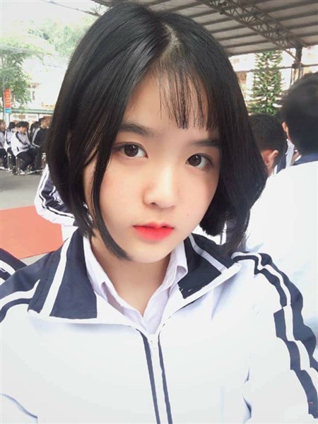 Hình Ảnh Girl Xinh Tóc Ngắn Kute